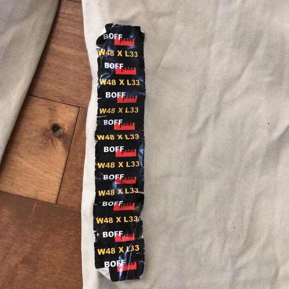 NWOT Vintage BOFF Convertible, dungaree/cargo Streetwear Hip Hop Y2K size 48 - Picture 11 of 12